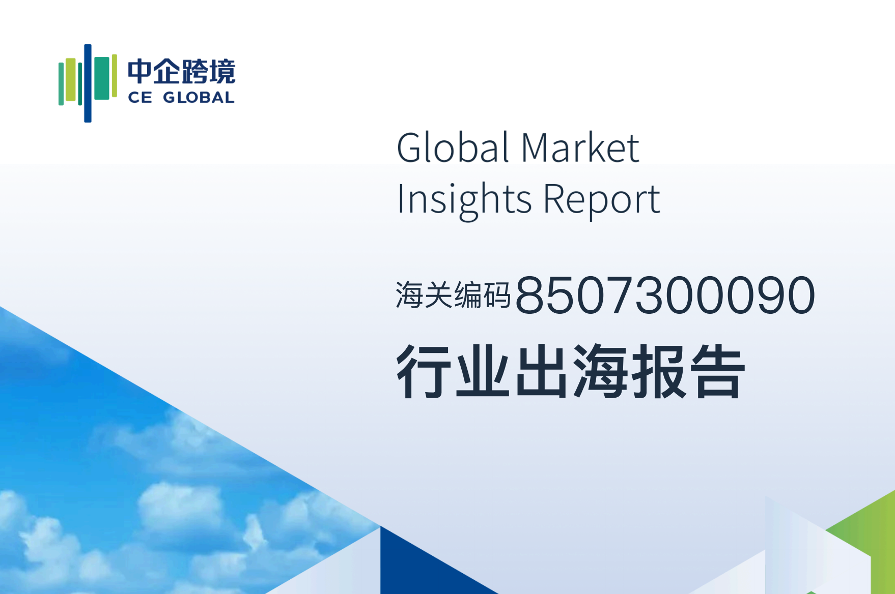 8507300090行业出海报告